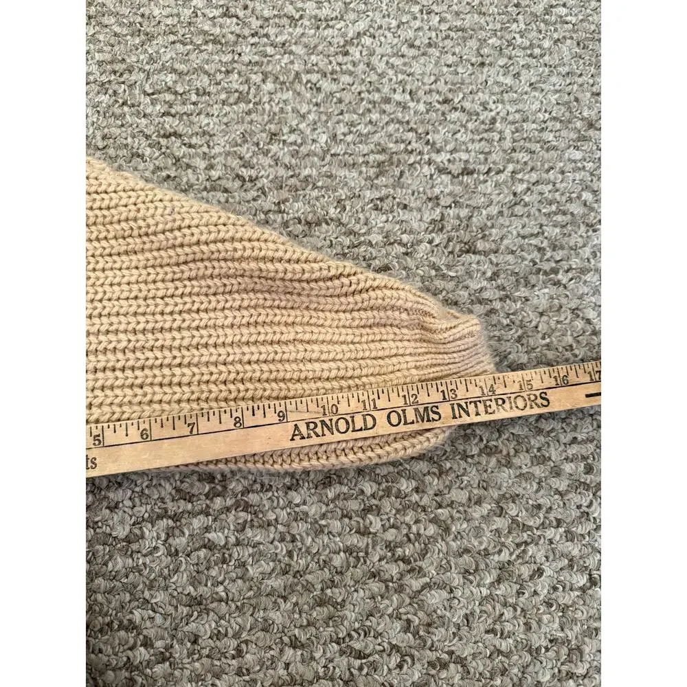Open Front Baggy Oversized Chunky Knit Zara Cardigan Sweater with Pockets